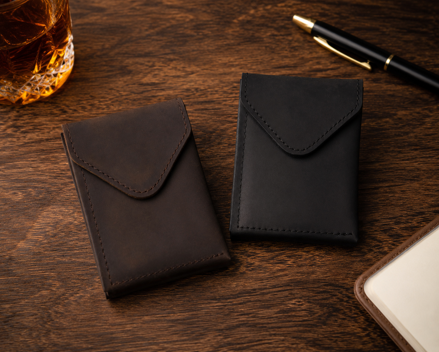 Vertical Snap Wallet