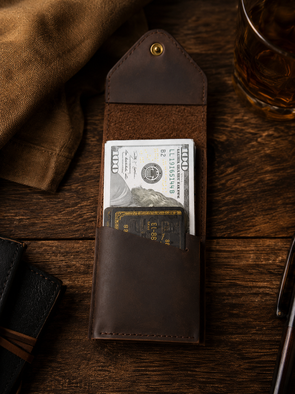 Vertical Snap Wallet